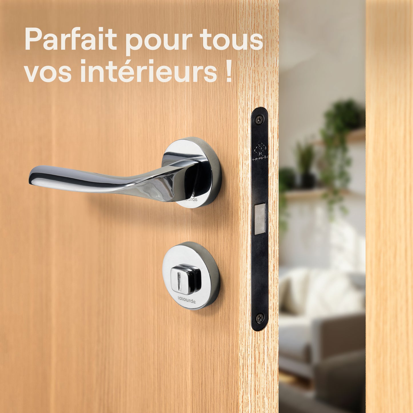 Poignée de porte Rhéa - Aluminium