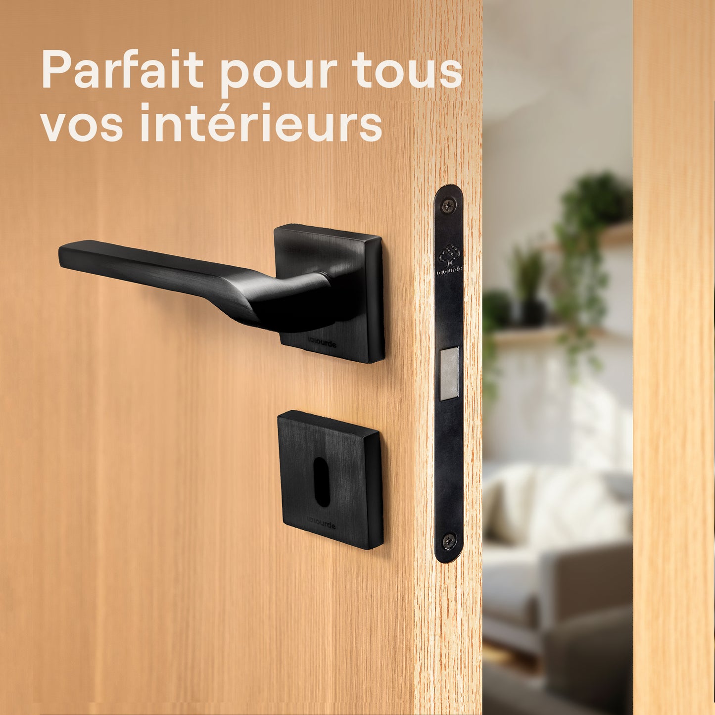 Poignée de porte Atlas - Aluminium